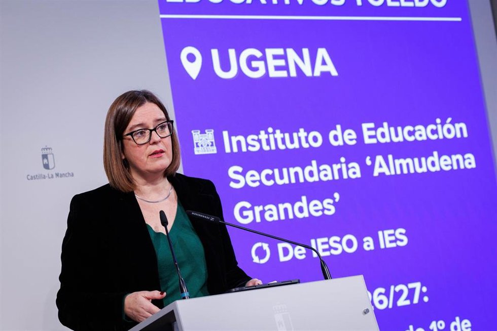 La portavoz regional, Esther Padilla.