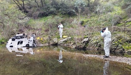 Puente dice que la pieza de un tren hallada en un arroyo fue localizada el lunes y pesa 10 toneladas