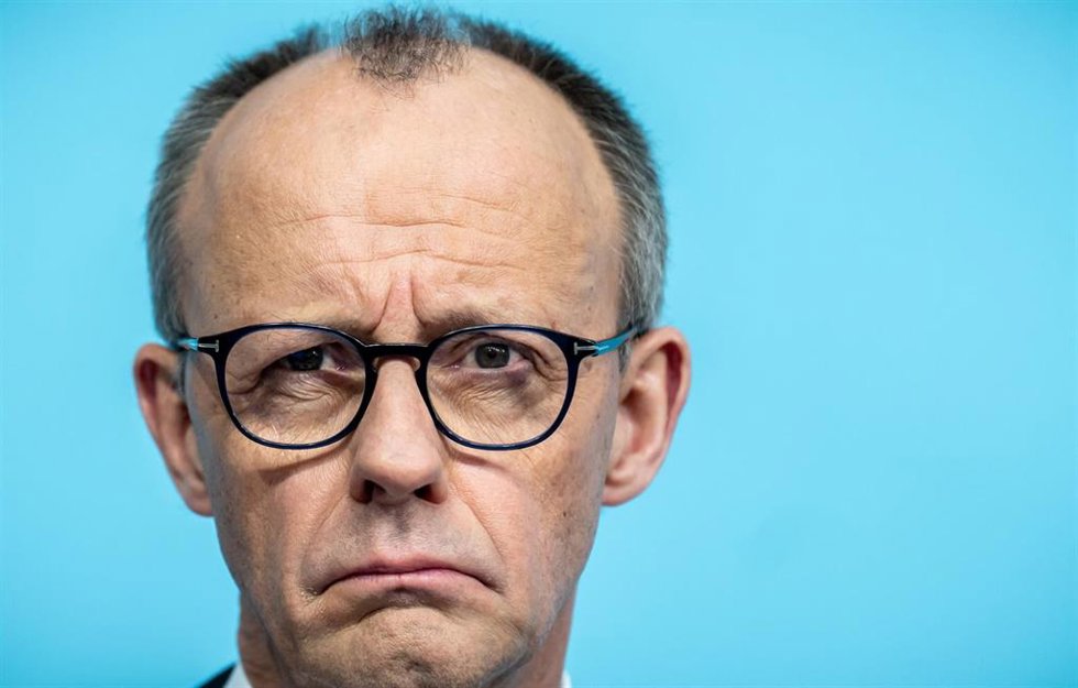 19 January 2026, Berlin: German Chancellor Friedrich Merz attends the press conference following the meeting of the Christian Democratic Union of Germany (CDU) federal executive committee. Photo: Michael Kappeler/dpa