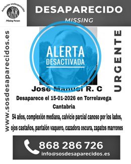 Alerta desactivada.