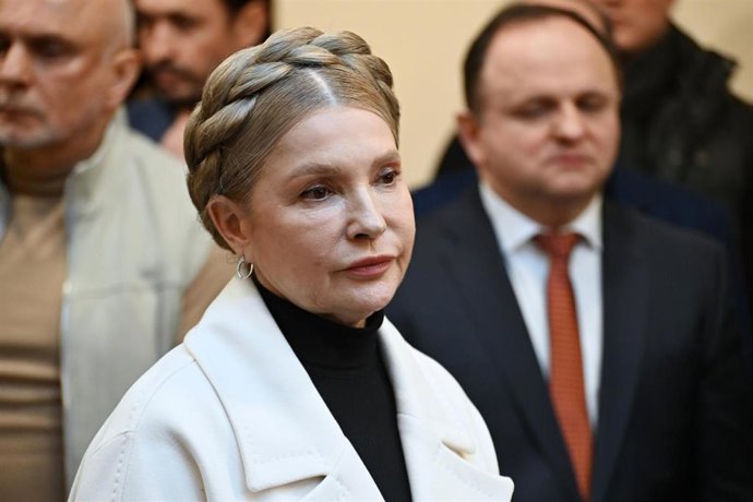 Yulia Timoshenko, ex primera ministra de Ucrania.