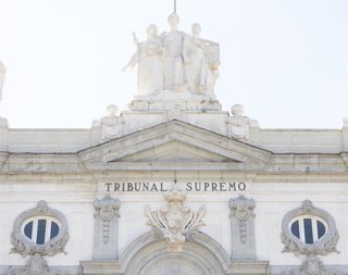Archivo - Fachada de la sede del Tribunal Supremo, a 26 de septiembre de 2025, en Madrid (España).