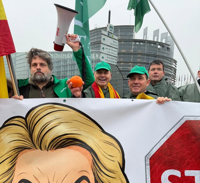 Protesta en Bruselas