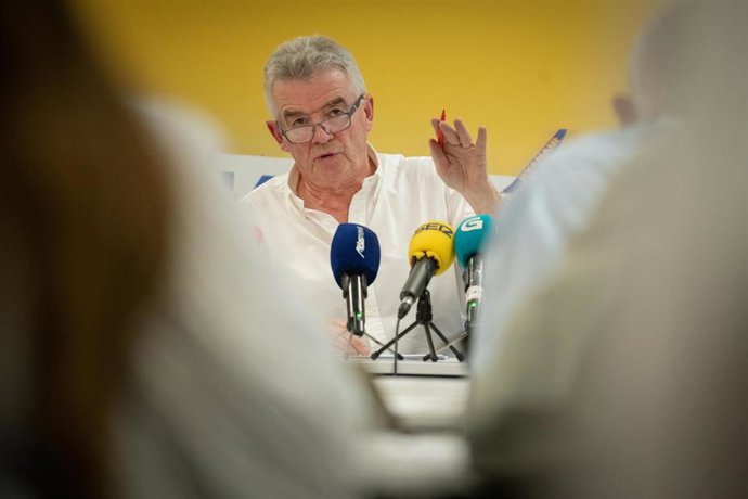 Archivo - El consejero delegado de Ryanair, Michael O'Leary.