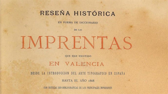 El Palau de Cervelló de València acoge la exposición 'Una vida entre libros: la imprenta valenciana a través de Serrano Morales'.