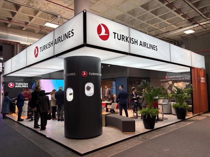 Turkish Airlines, propietaria del 26% de Air Europa, debuta con stand propio en Fitur por primera vez.