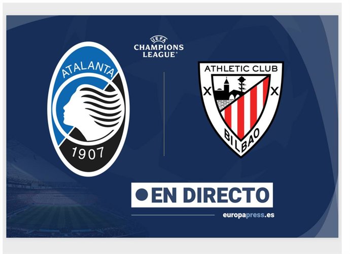 Onces Iniciales probables: Atalanta - Athletic: resumen y estadísticas del partido de la jornada 7 de Champions