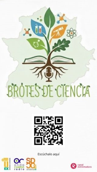 Cartel del podcast 'Brotes de ciencia'