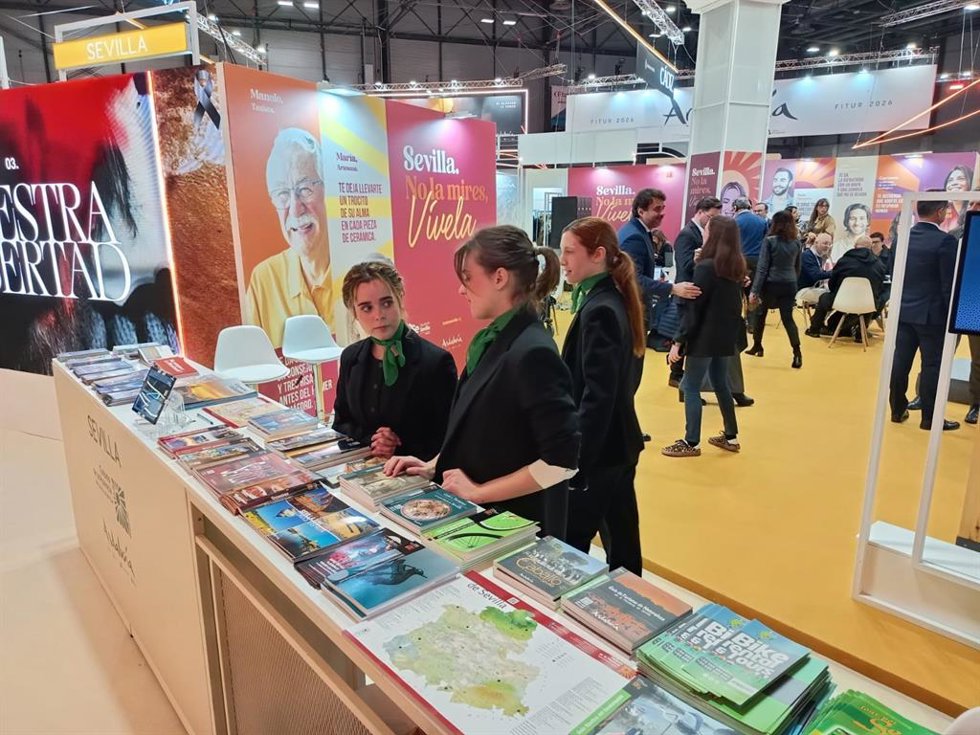 La oferta turística de la provincia se muestra en el stand de la Diputación, en el pabellon 5 de Ifema.