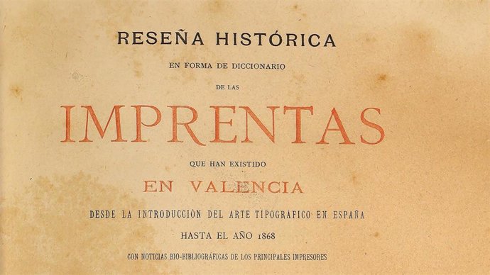 El Palau de Cervelló de València acull l'exposició 'Una vida entre llibres: la impremta valenciana a través de Serrano Morales'.