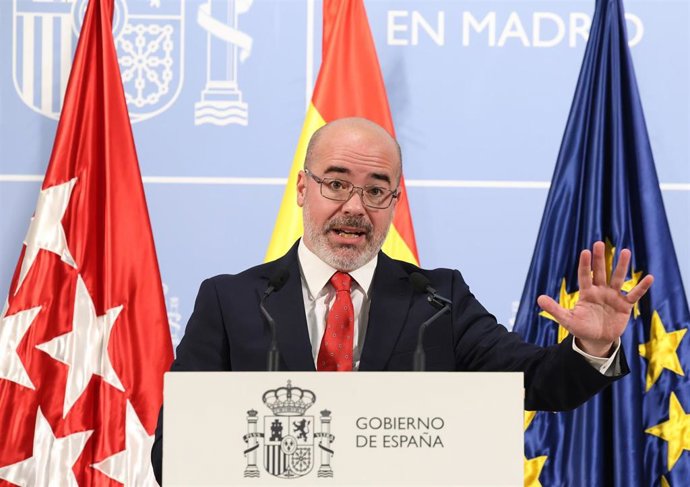 El delegado del Gobierno en Madrid, Francisco Martín