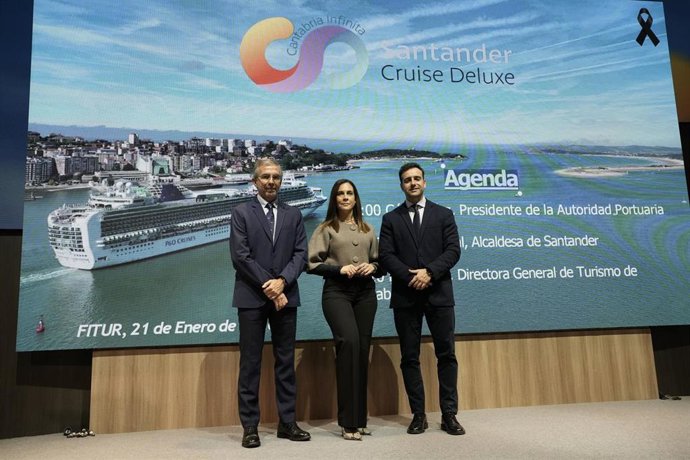 Santander prevé aumentar en más de un 50% las escalas de cruceros en 2026