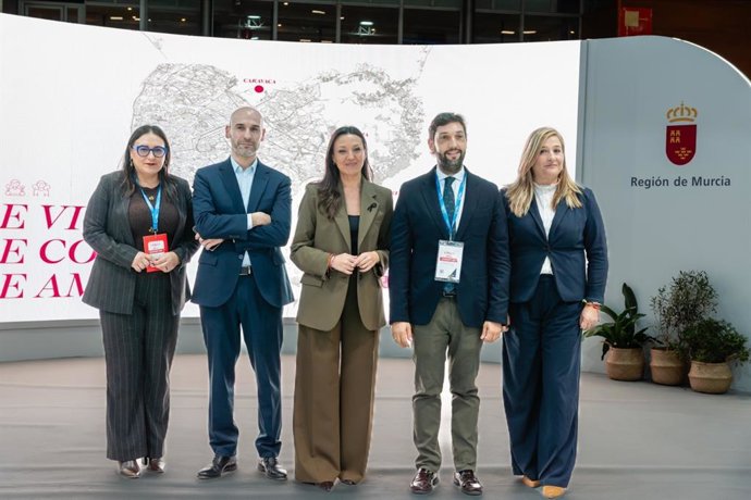 Presentación de la nueva acción de turismo cultural y gastronómico de la Región de Murcia en Fitur