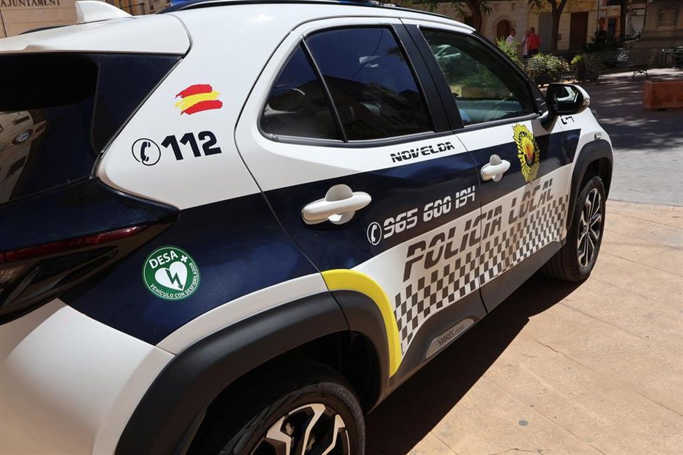 Imagen de un coche de la Policía Local de Novelda (Alicante)