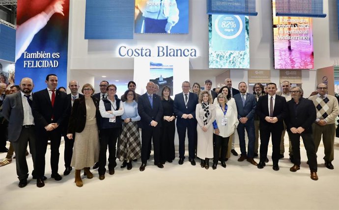 La Costa Blanca arranca su participación en Fitur 2026 con una agenda "técnica y profesional"