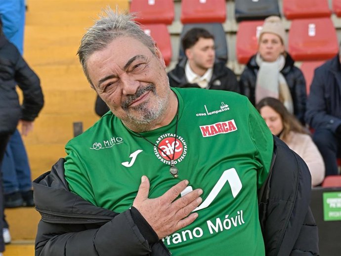 Antonio Canales en el partido benéfico "Artistas vs Famosos" 2025 a  27 de diciembre de 2025 en Madrid (España).