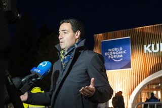 Pradales se ha mostrado muy crítico con el discurso del presidente de Estados Unidos en el Foro Económico Mundial.