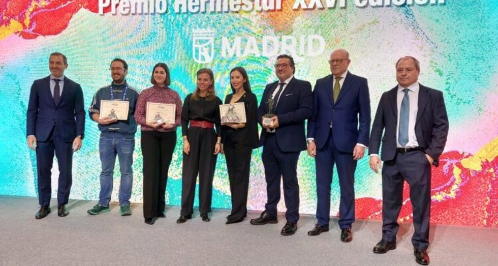 El sector audiovisual en Madrid y los premios Madrid Acoge y Hermestur, protagonistas en FITUR.