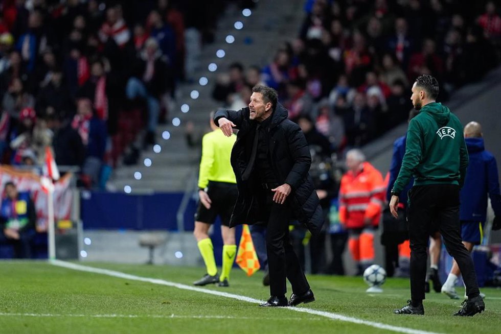 Archivo - Diego Pablo Simeone, entrenador del Atlético de Madrid.