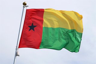 Archivo - Bandera de Guinea Bissau