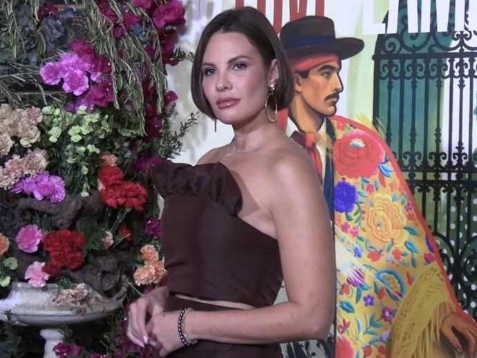 Jessica Bueno en el desfile de We Love Flamenco