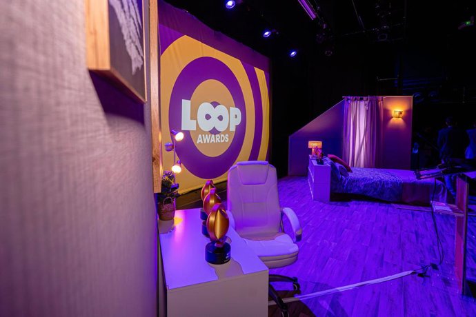 El escenario recreaba la habitación de @itziaroltra