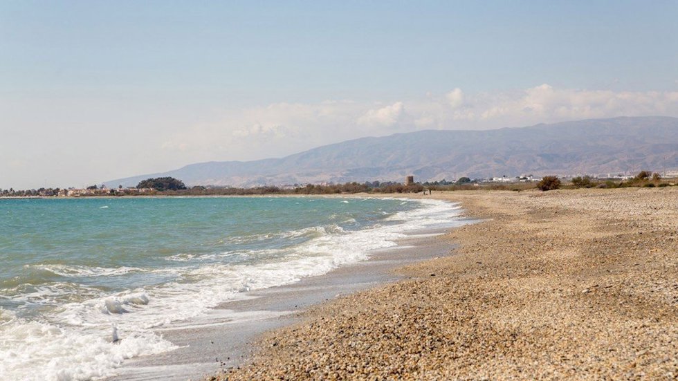 Playa del Perdigal en Almería.