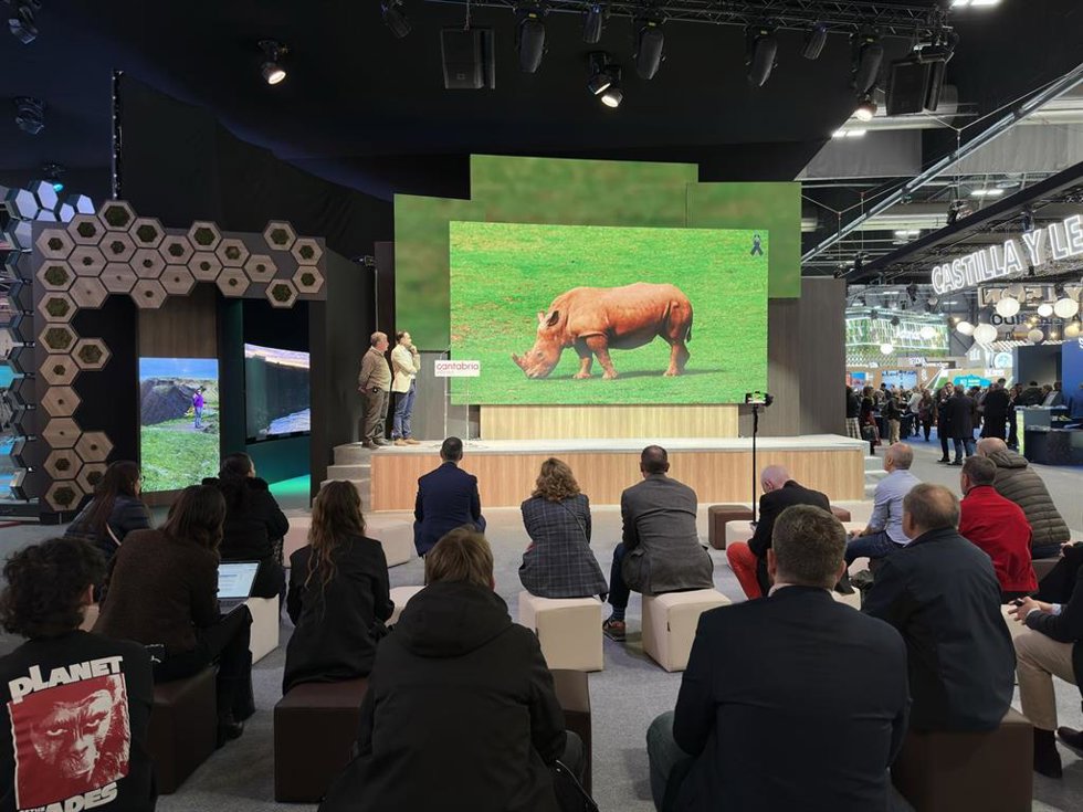 Stand de Cantabria en Fitur