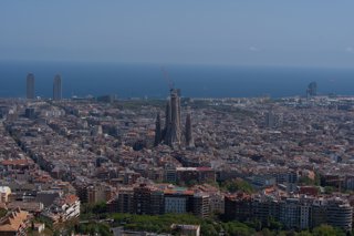 Vista panorámica de Barcelon