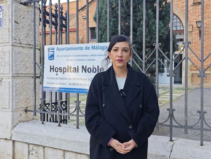 La concejala portavoz adjunta del grupo Con Málaga, Toni Morillas.