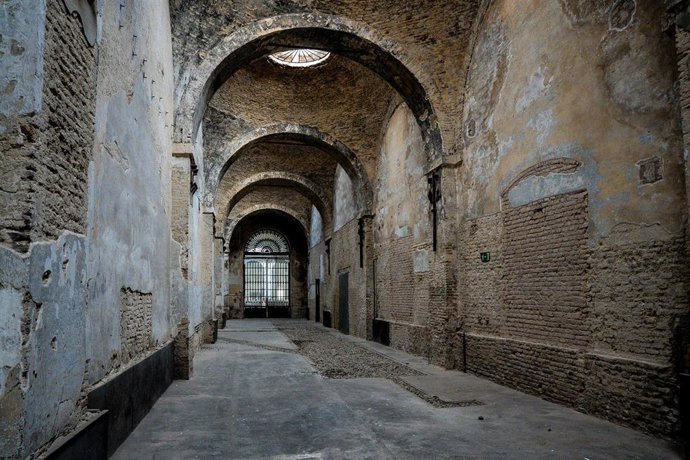 Imagen de la situación actual de la Real Fábrica de Artillería de Sevilla. 