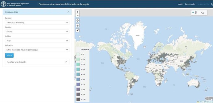Plataforma de Evaluación del Impacto de la Sequía (D-IAP).
