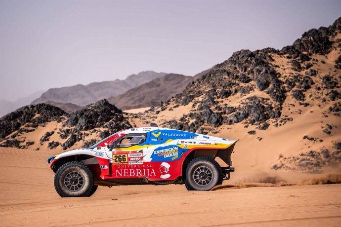 Pedro Peñate y Dani Mesa culminan un Dakar histórico para Canarias y España