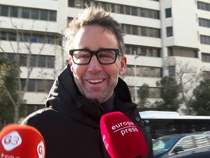 Álvaro Muñoz Escassi tras su reencuentro con Valeri Cuéllar en los juzgados