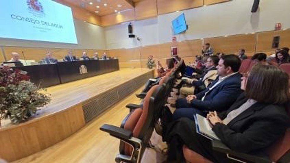 Reunión del Consejo del Agua de la Confederación Hidrográfica del Tajo.