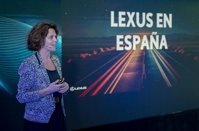 La directora de Lexus España, Mar Pieltain, durante el desayuno de bienvenida a 2026 organizado por Lexus, a 21 de enero de 2026, en Madrid (España). 