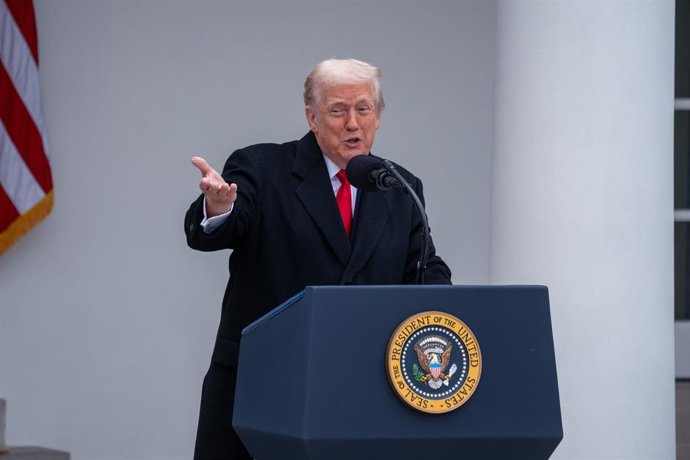 Archivo - El presidente de EEUU, Donald Trump.