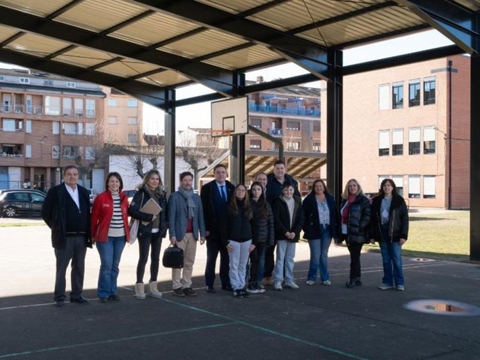 Educación invierte más de 370.000 euros en distintas obras de mejora del IES Rey Don García de Nájera