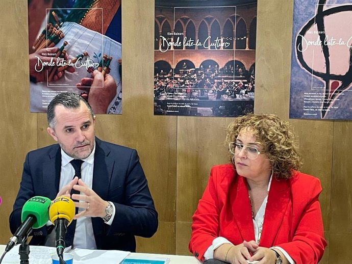 El presidente de la Federación Empresarial Hotelera de Mallorca (FEHM), Javier Vich, en Fitur