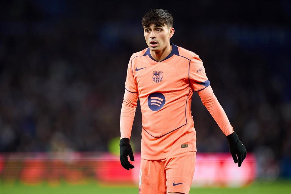 El jugador del FC Barcelona Pedri