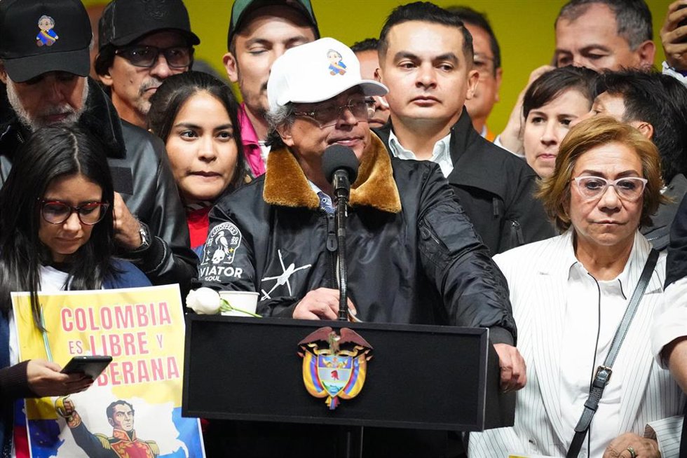 Gustavo Petro, presidente de Ecuador.