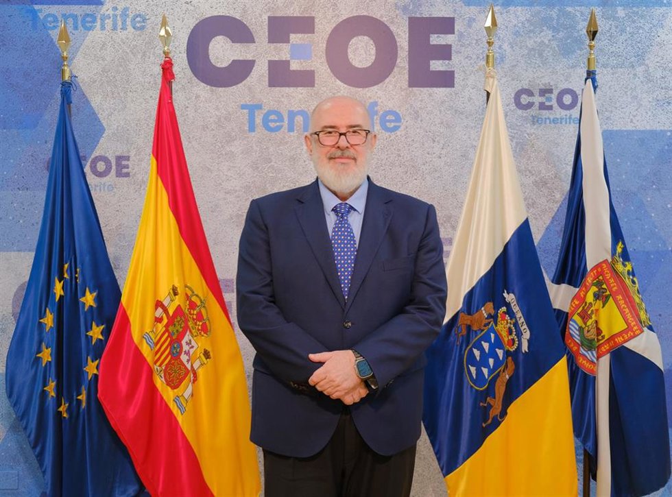 Pedro Alfonso, presidente de CEOE-Tenerife