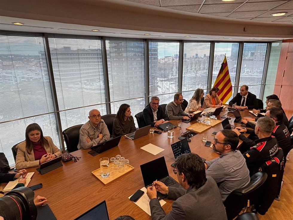 Reunión de las autoridades sobre la situación en Rodalies.