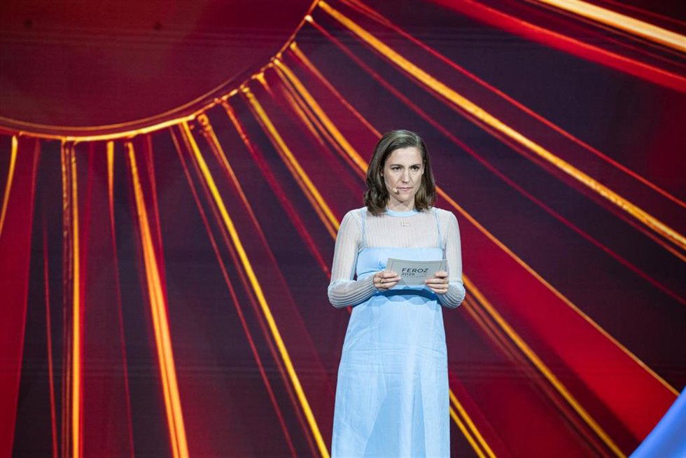 Archivo - La directora de cine Carla Simón durante la gala de entrega de los Premios Feroz 2025, en el Pazo da Cultura, a 25 de enero de 2025, en Pontevedra, Galicia (España). Los Premios Feroz son entregados de manera anual por la Asociación de Informa