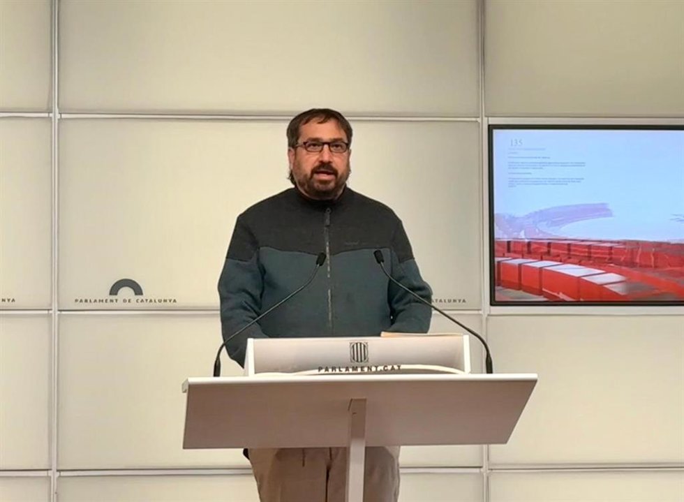 El diputado de la CUP en el Parlament Dani Cornell