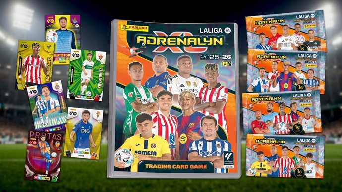 La colección de cromos 'Adrenalyn XL'.
