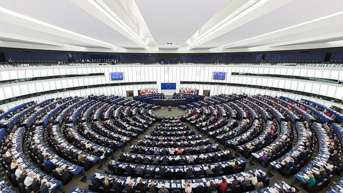 Archivo - Pleno del Parlamento Europeo