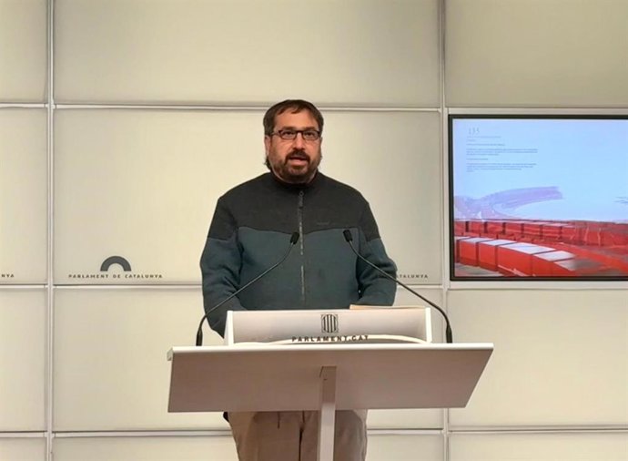 El diputat de la CUP al Parlament Dani Cornellà 