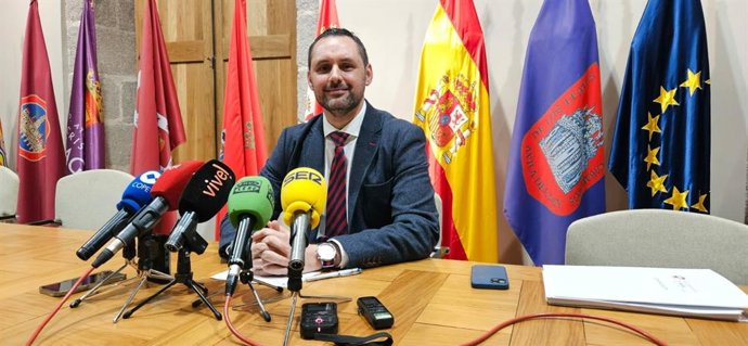 José Ramón Budiño, portavoz del Ayuntamiento de Ávila