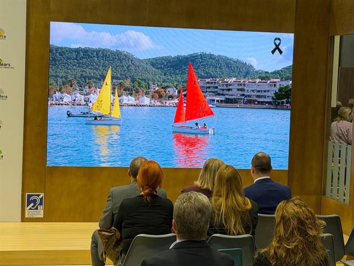 Presentación del vídeo promocional 'Andratx ho és tot 365' en Fitur.